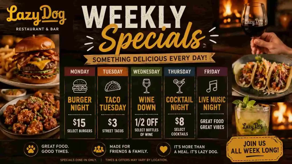 Weekly Specials