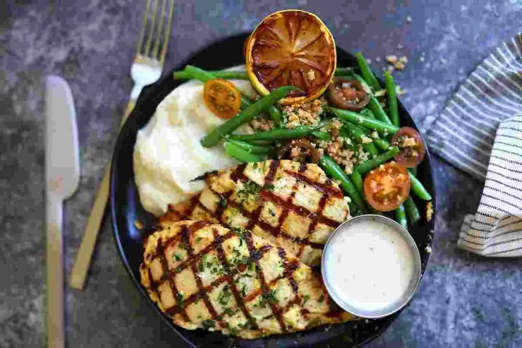 Lemon Chicken Dinner