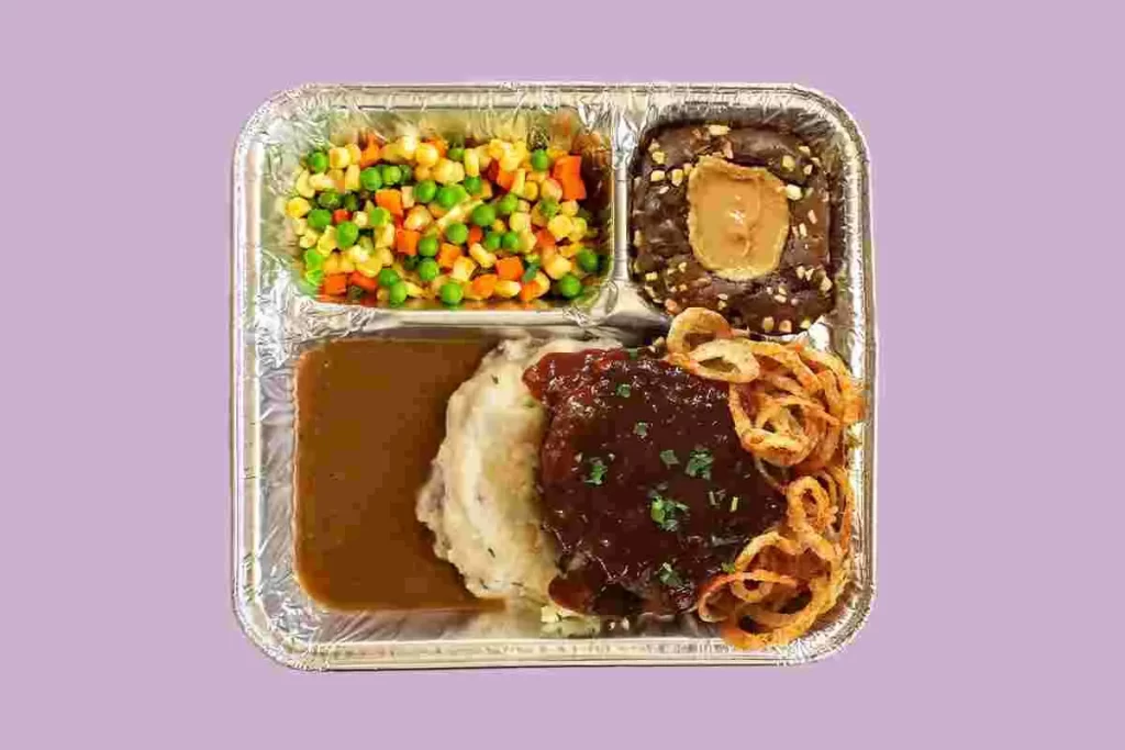 Oven-Ready TV Dinner BBQ Meatloaf
