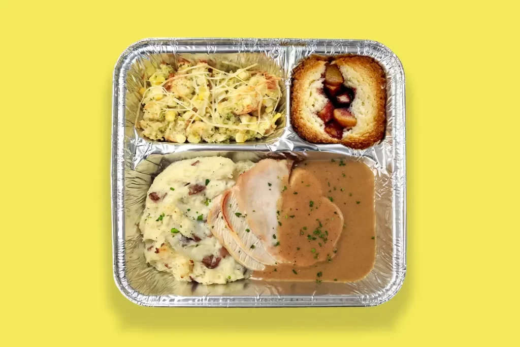 Oven-Ready TV Dinner Roasted Turkey