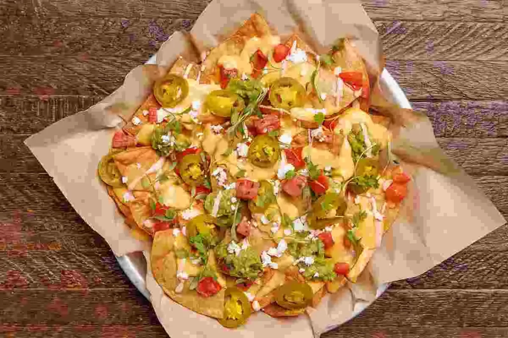 Pie Tin Nachos