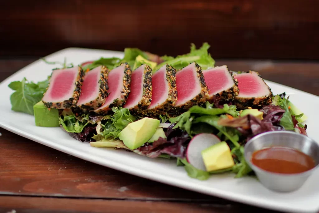 Seared Ahi Tuna Salad*