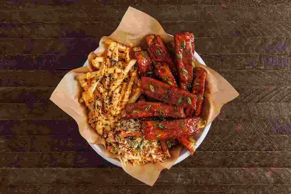 Sweet + Spicy Sticky Ribs
